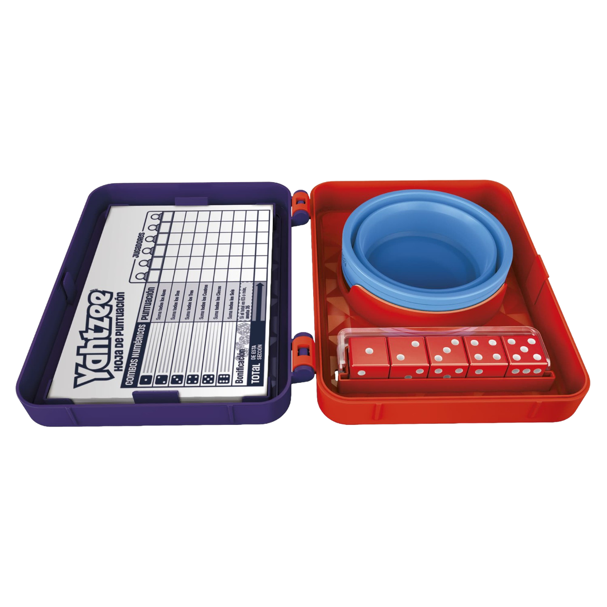Yahtzee Travel Game with Collapsible Cup