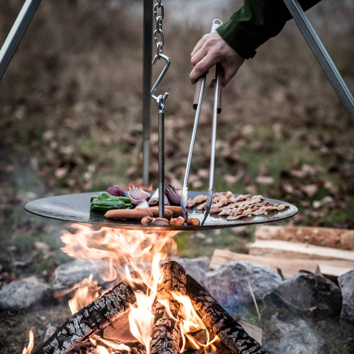 Petromax BBQ and Coal Tongs