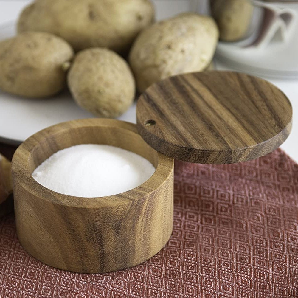 Wooden Salt Cellar