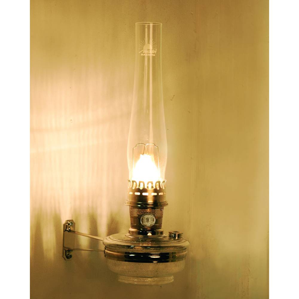 Aladdin Clear Regency Wall Oil Lamp