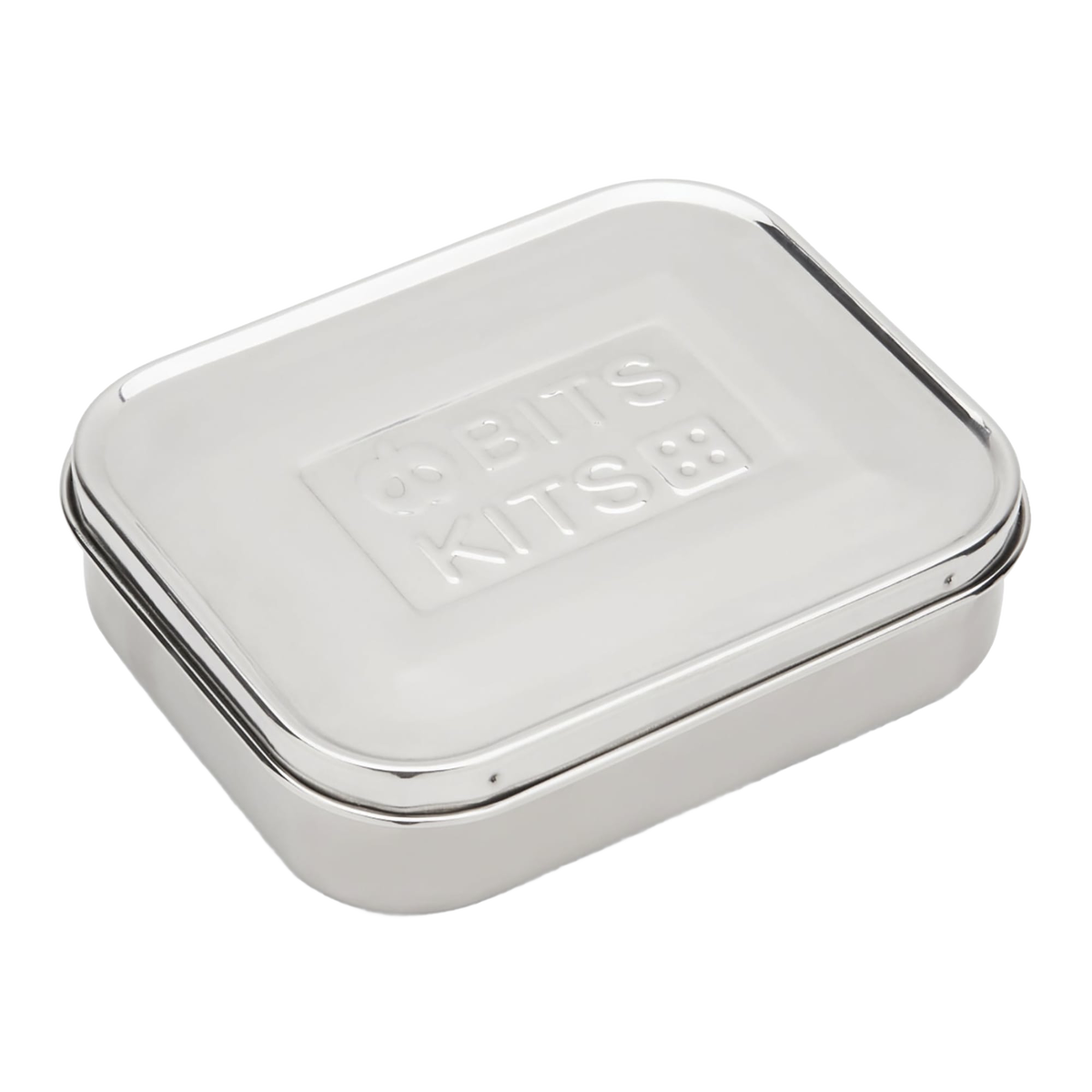 Stainless Steel 2-Compartment Snack Container