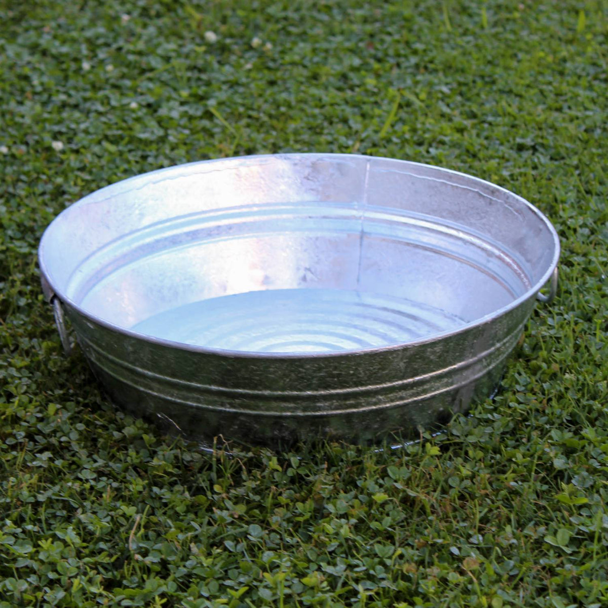 Steel Low Flat Tub - 3 Gal