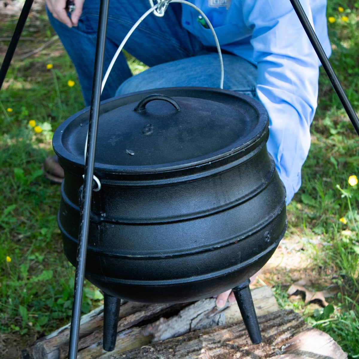 Lehman's Cast Iron Campfire Kettles