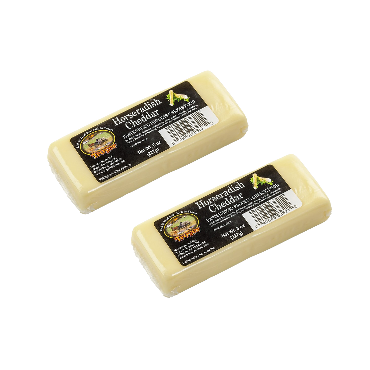 Shelf-Stable Cheese Food - Two 8-oz Packs