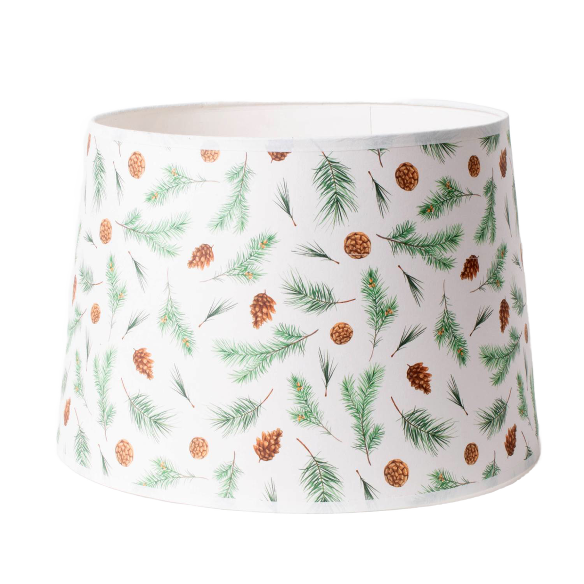 Aladdin Pine Bough Lamp Shade - Parchment - 12"