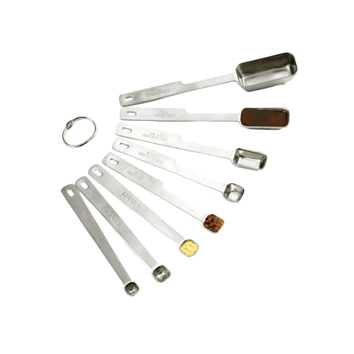 Stainless Steel Measuring Spoons - 8pc
