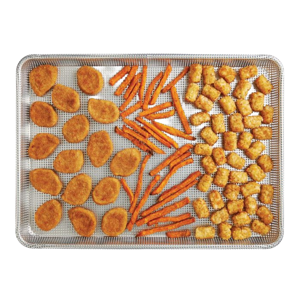Half Size Perforated Non-Stick Crisp Pan