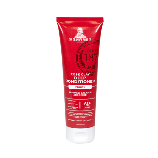Grandpa's Rose Clay Deep Conditioner