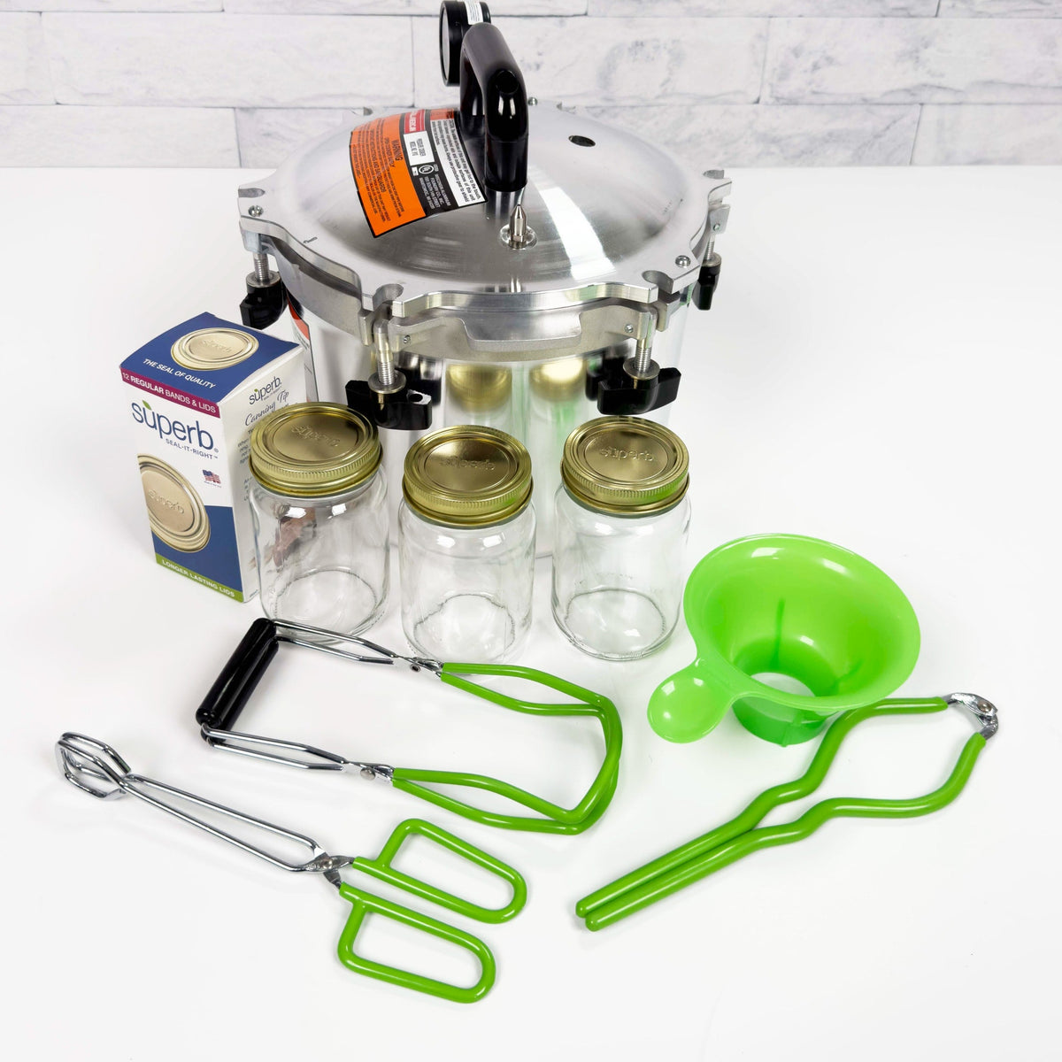 All American 10.5-Qt Pressure Canner Kit