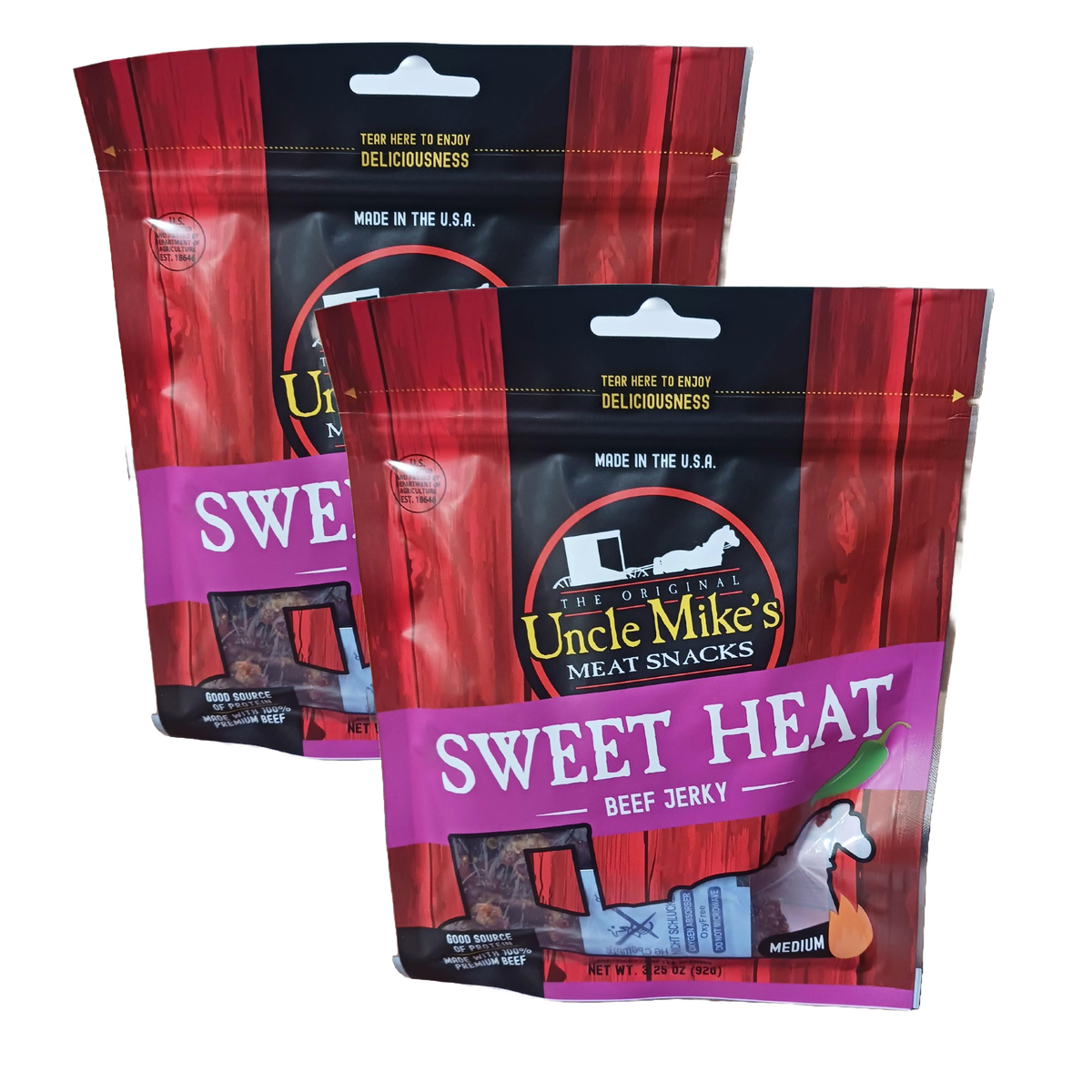 Natural Beef Jerky - Raspberry Jalapeno