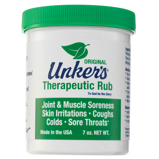 Unker's Therapeutic Rub