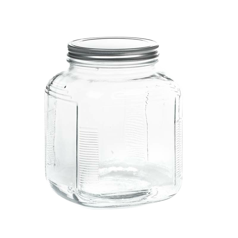Square 1 gallon replacement Butter Churn Jar