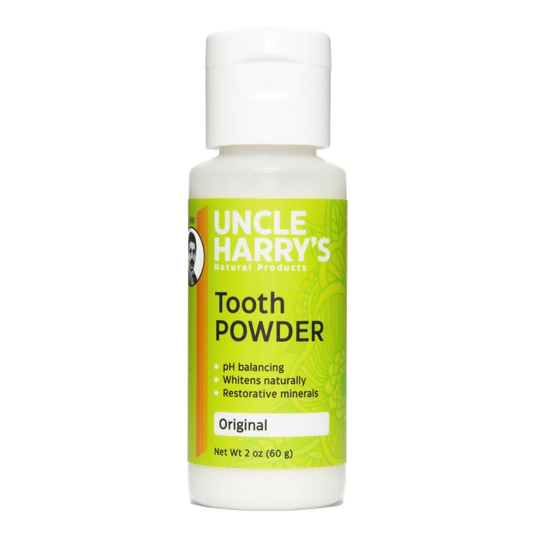 Uncle Harry's Natural Tooth Powder - 2 oz