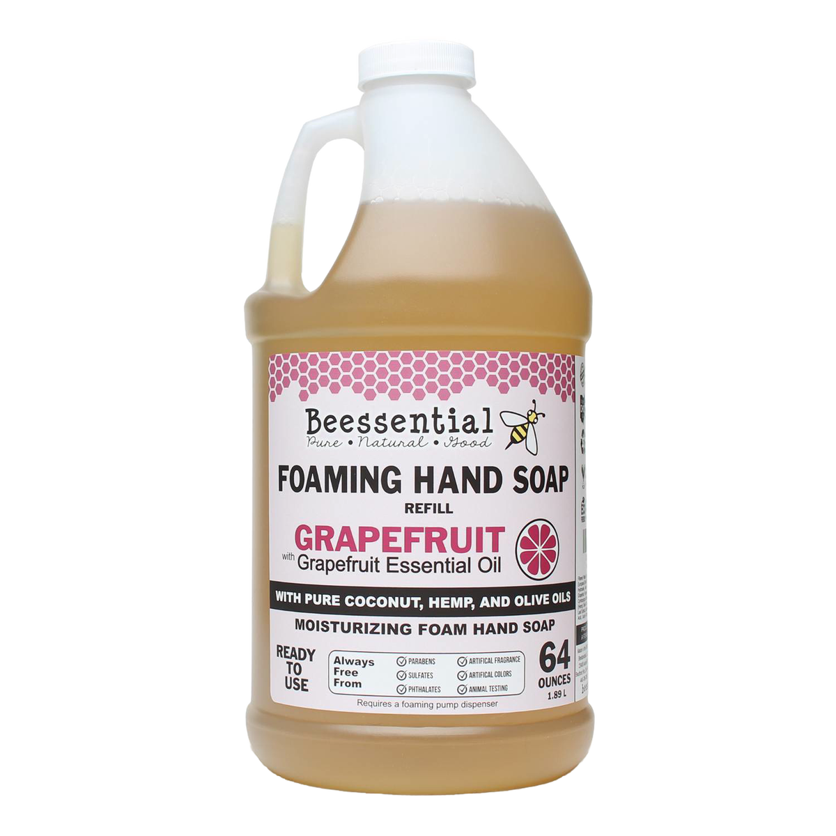 Beessential Foaming Hand Soap Refill - 64 oz