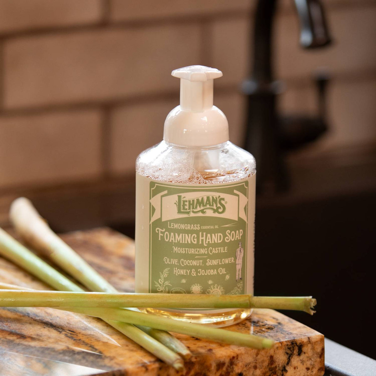 Lehman's Castile Moisturizing Foaming Hand Soap - 16 fl oz