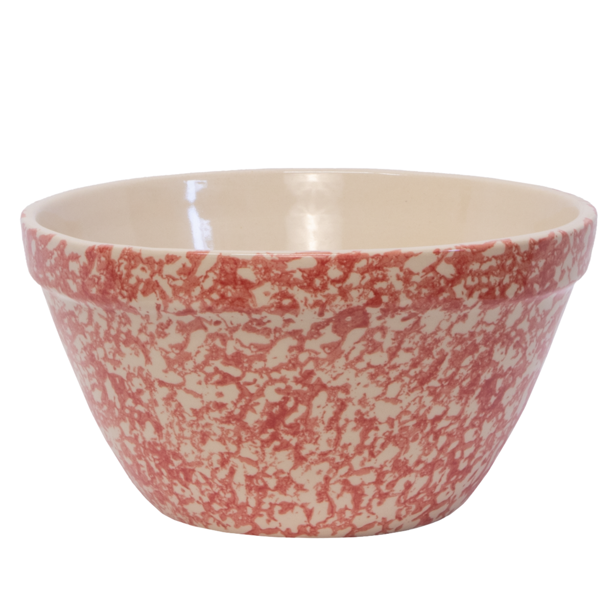Stoneware Shoulder Bowl – Sponge Poppy