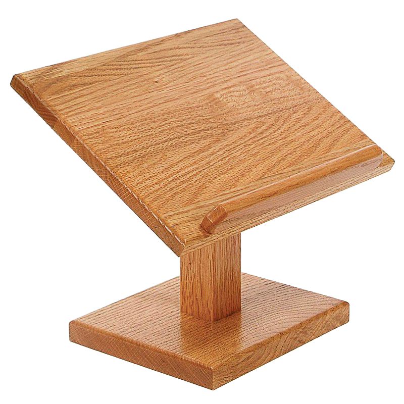 Oak Cookbook Holder
