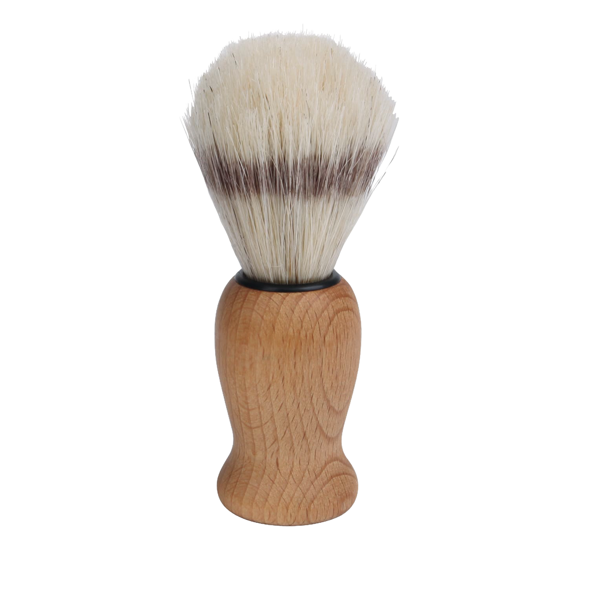 Classic Shaving Brush with Beechwood Handle - 4.1"