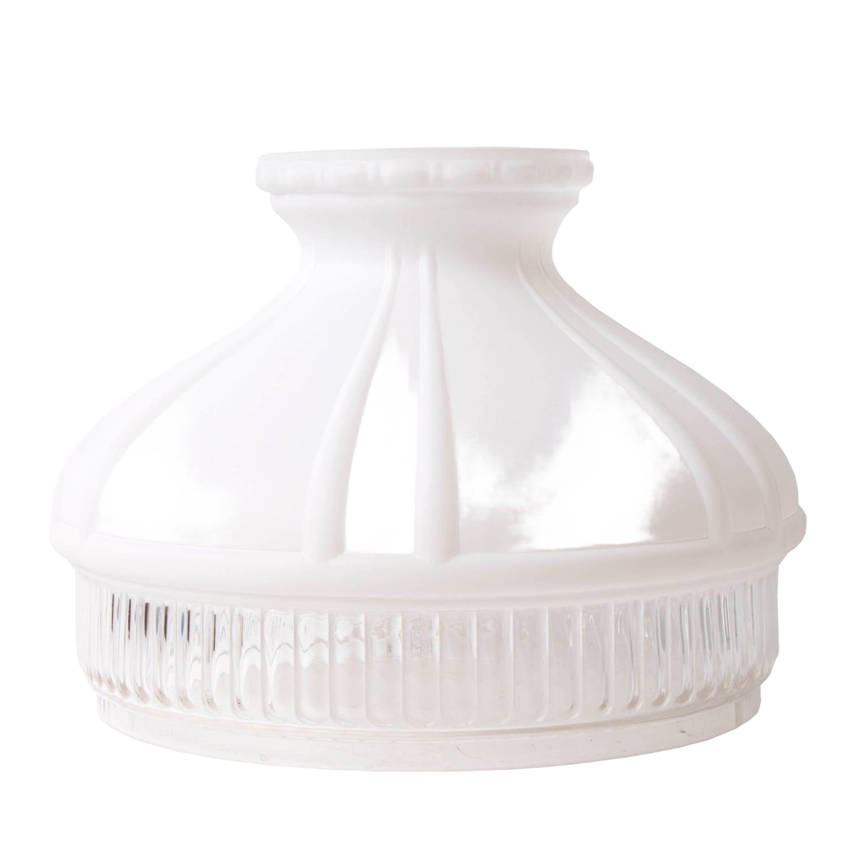 Aladdin Lincoln Drape Oil Lamp with White Top Shade