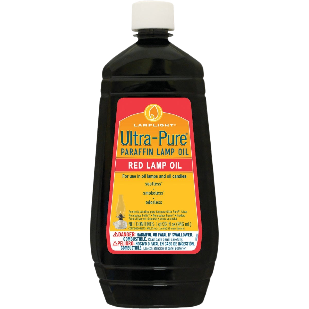 Red Ultra-Pure Paraffin Lamp Oil - 32 oz