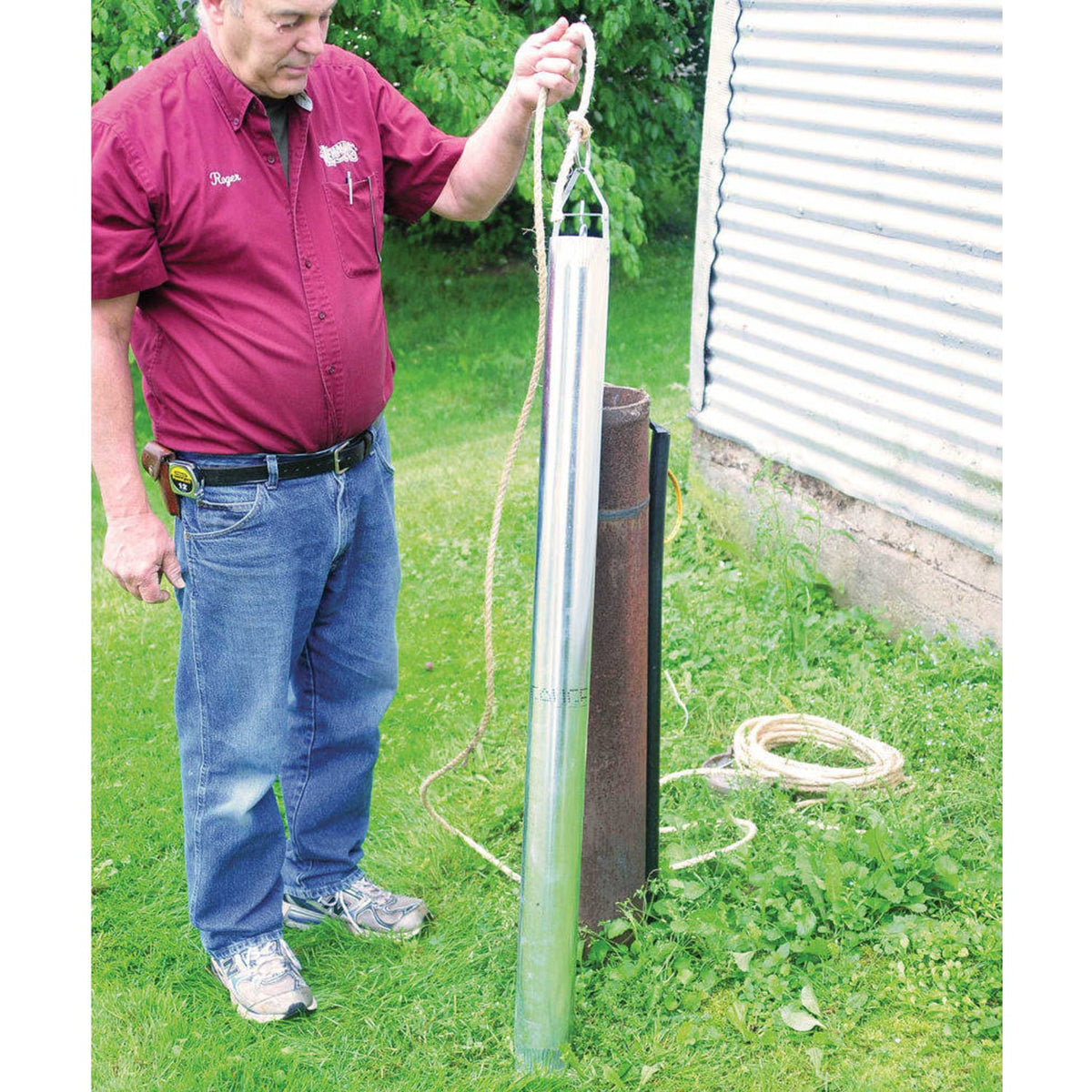 Lehman's Own Galvanized Well Bucket