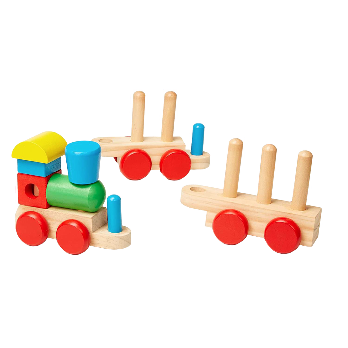 Melissa & Doug Stacking Train Toddler Toy