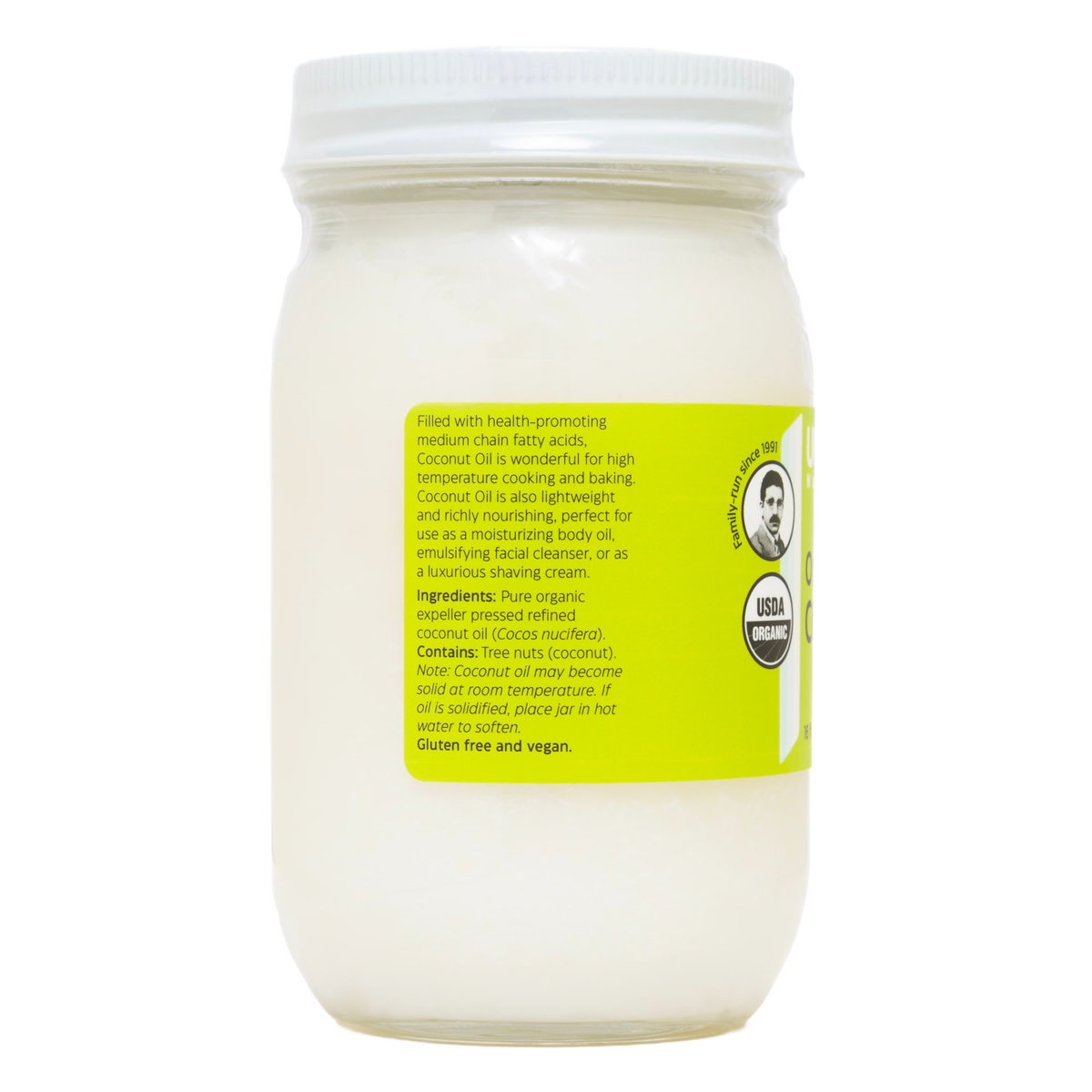 Uncle Harry's Coconut Oil - 16 fl oz