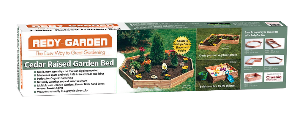 Cedar Raised Garden Bed Kit