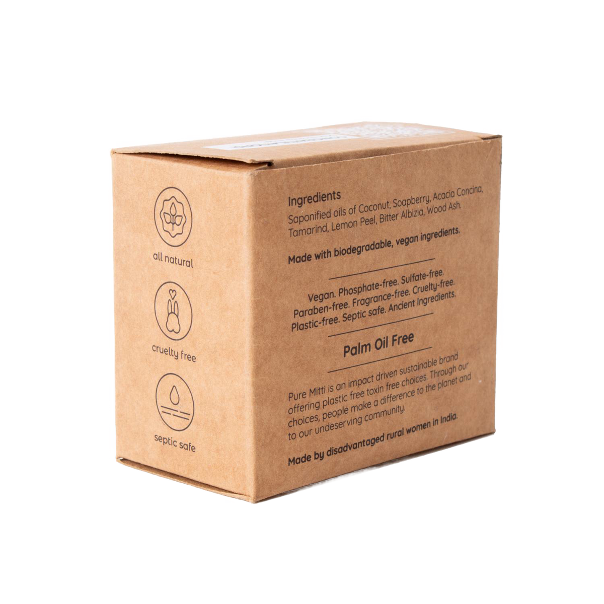 Natural Dish Bar Soap - Chemical Free - 5.7 oz