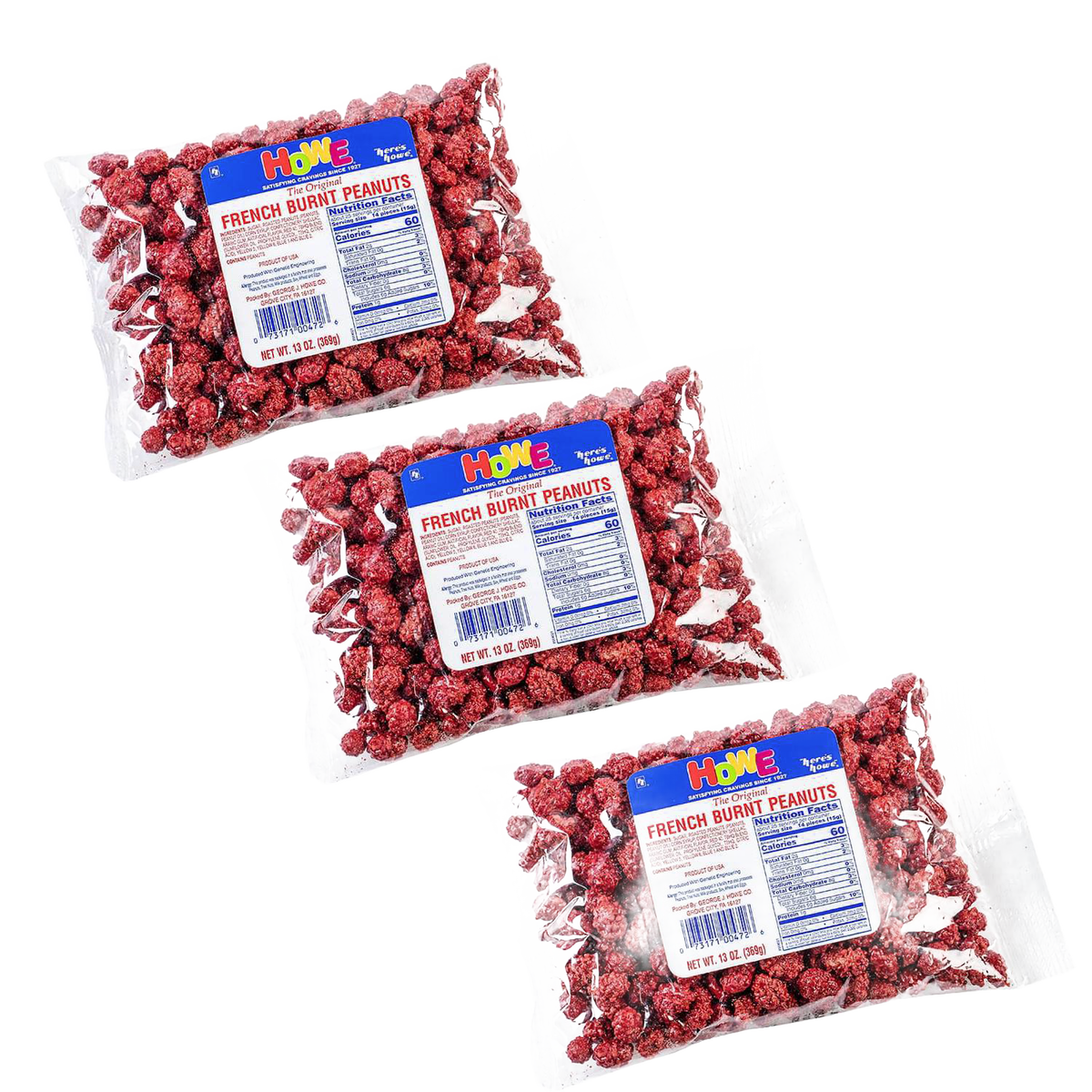 The Original French Burnt Peanuts - Pack of 3