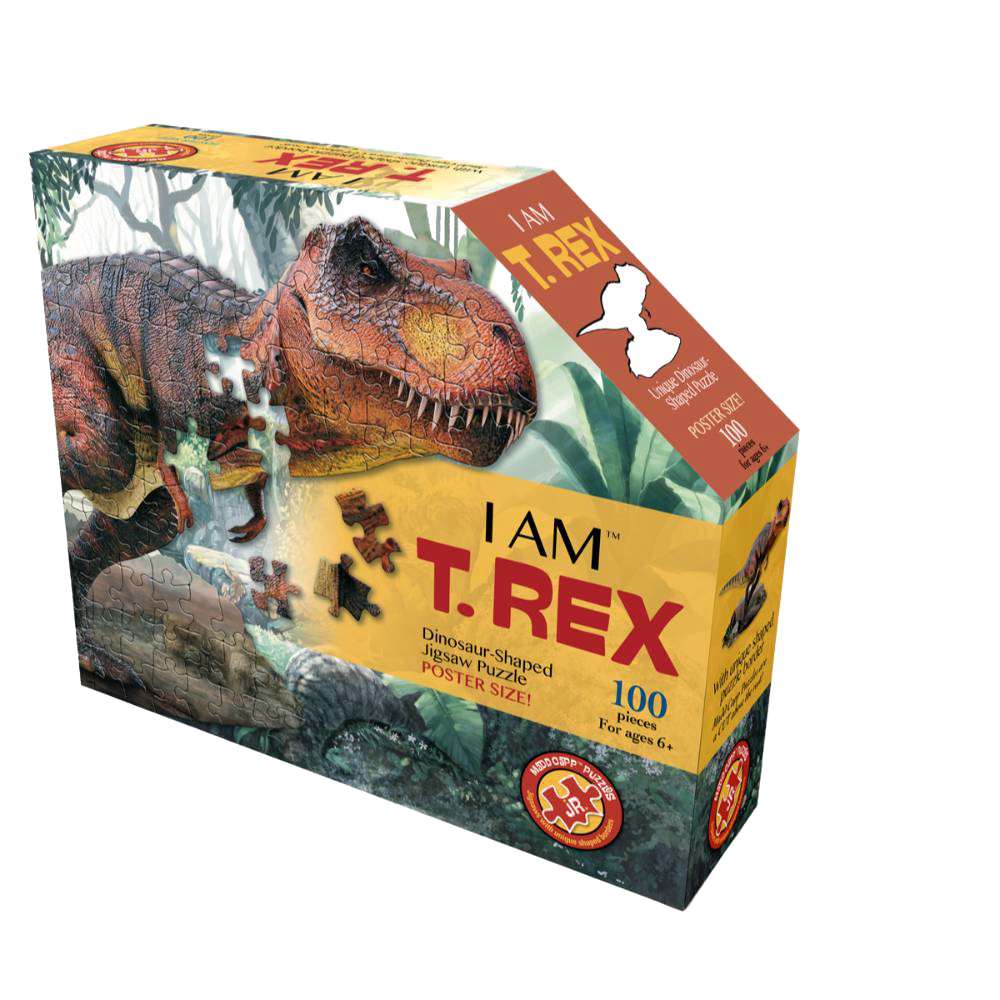 Shaped Jigsaw Puzzle - T-Rex - 100pcs