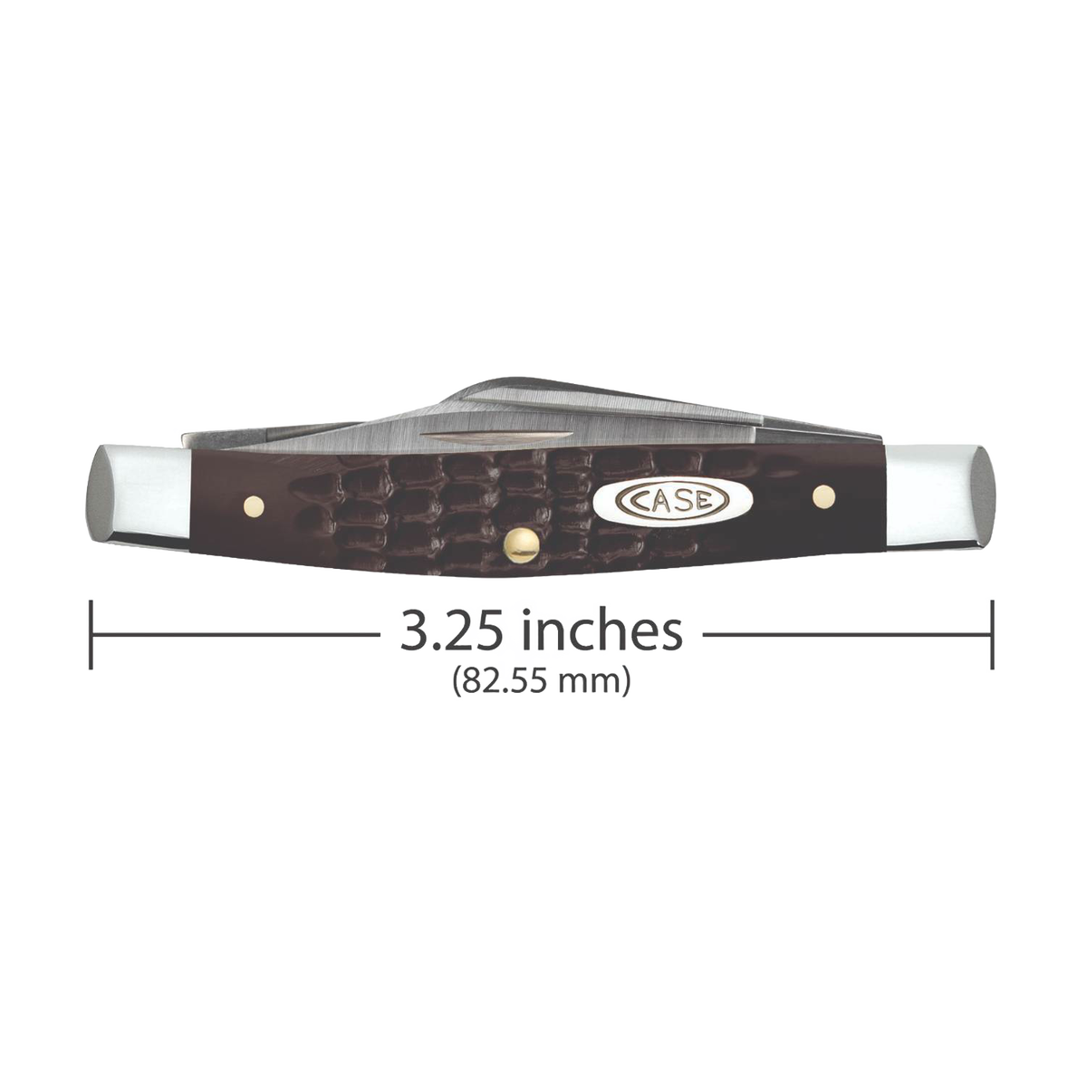 Case Small Stockman Knife - Brown Synthetic