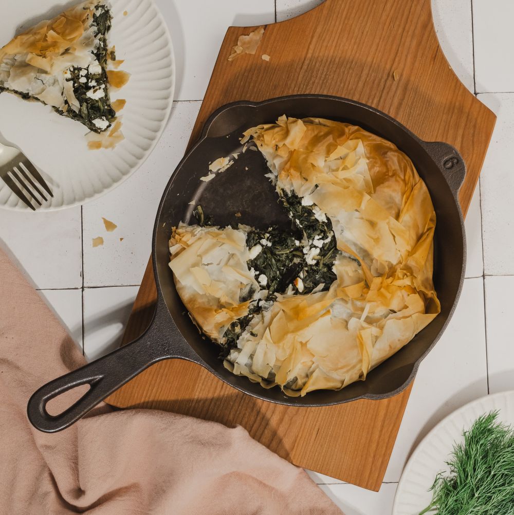 Lancaster No. 6 Cast Iron Skillet - 8-3/4"
