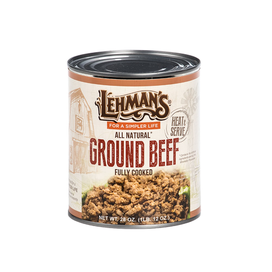Lehman's Canned Ground Beef