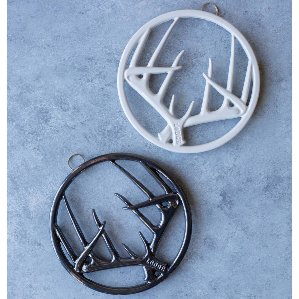 Lodge Enamel Antler Trivet
