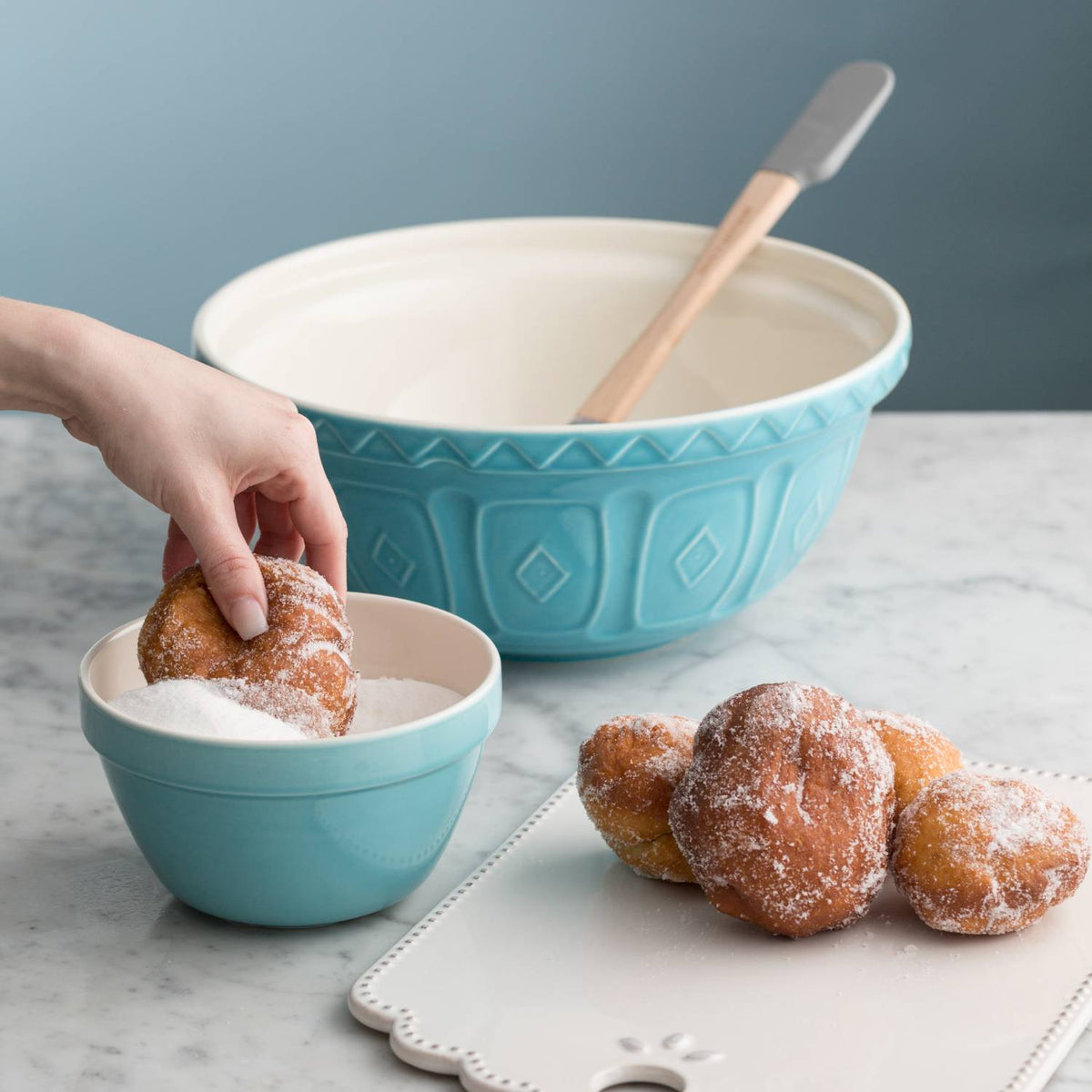 Mason Cash S12 Turquoise Mixing Bowl - 11.5 inch