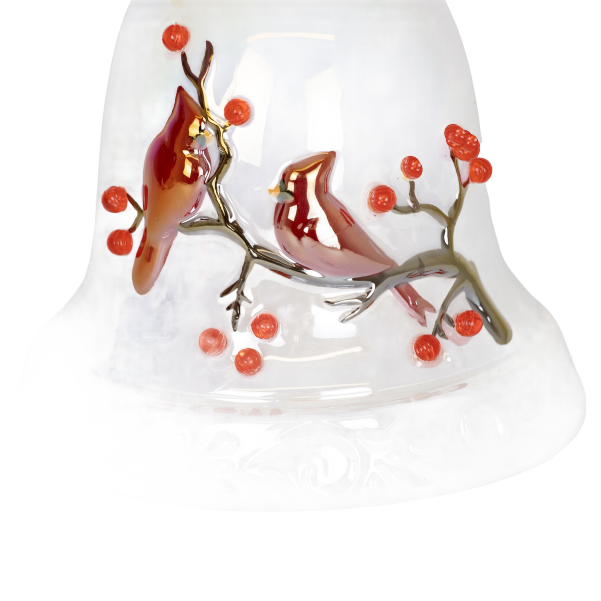 Light Up Holiday Cardinal Bell - 7.25"