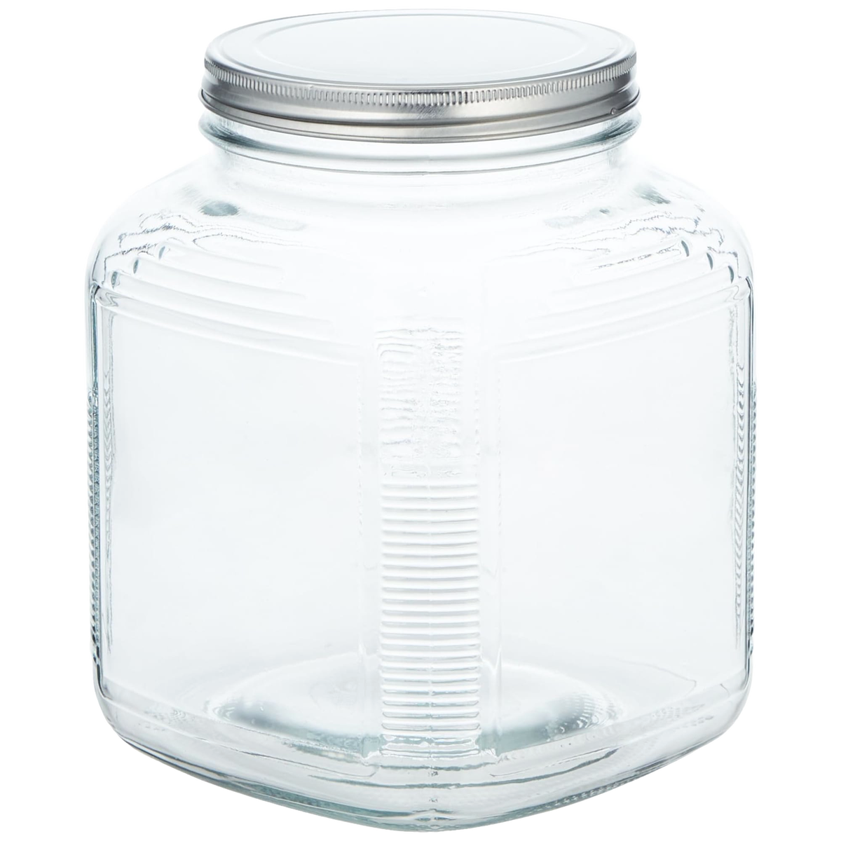 Square 1 gallon replacement Butter Churn Jar