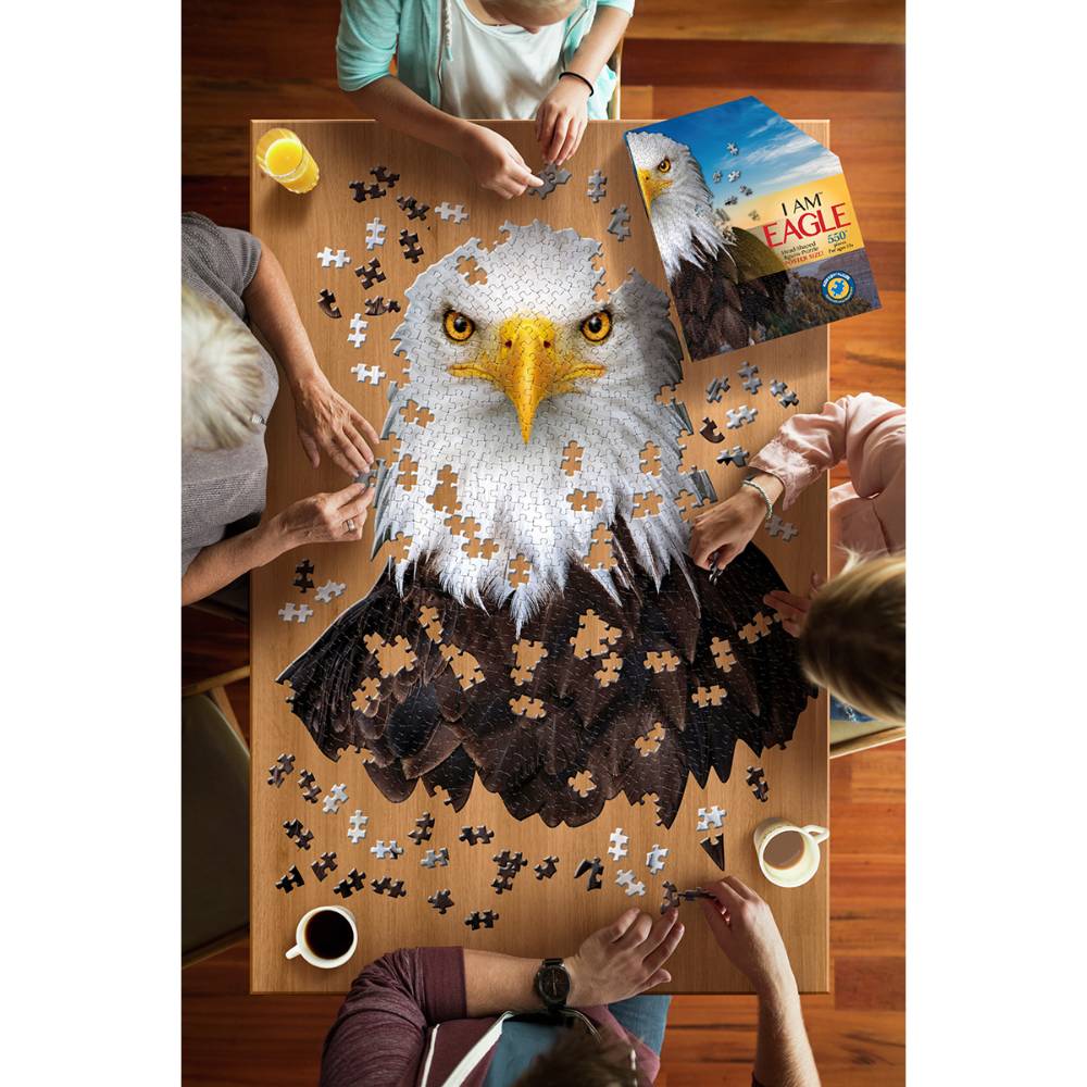 Shaped Jigsaw Puzzle - Eagle - 550pcs