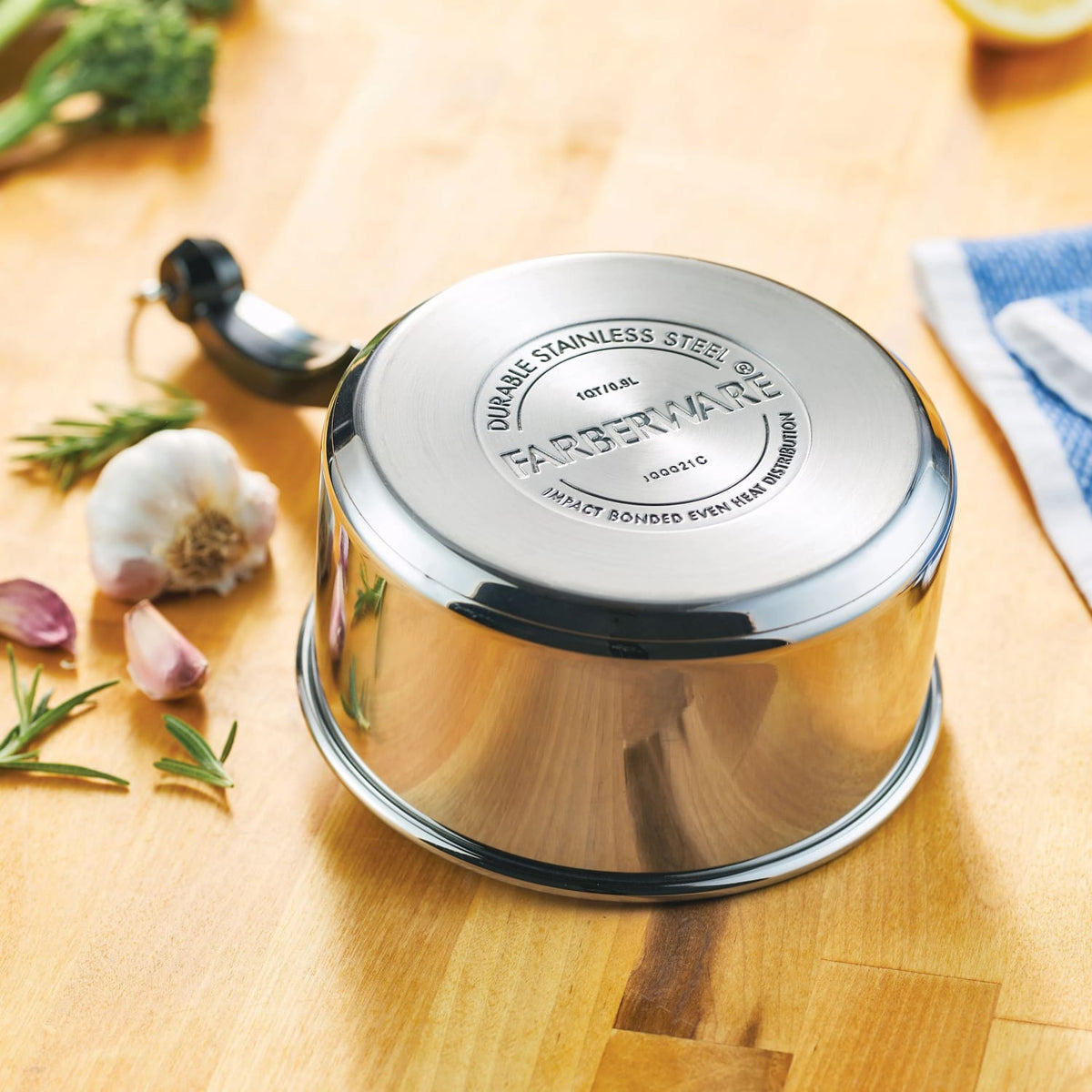 Farberware Classic Stainless Steel Saucepan 1 Qt