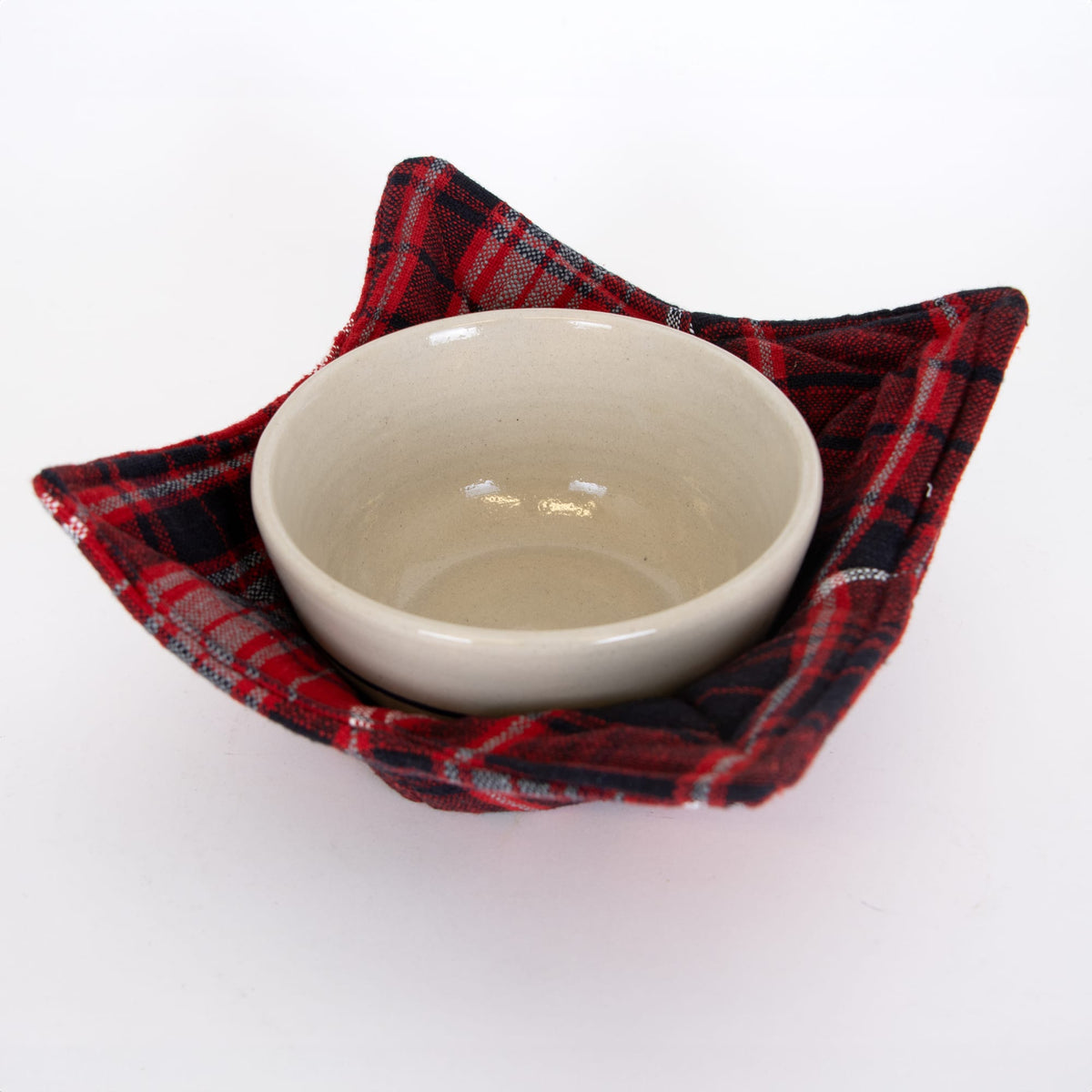 Plaid Bowl Cozy
