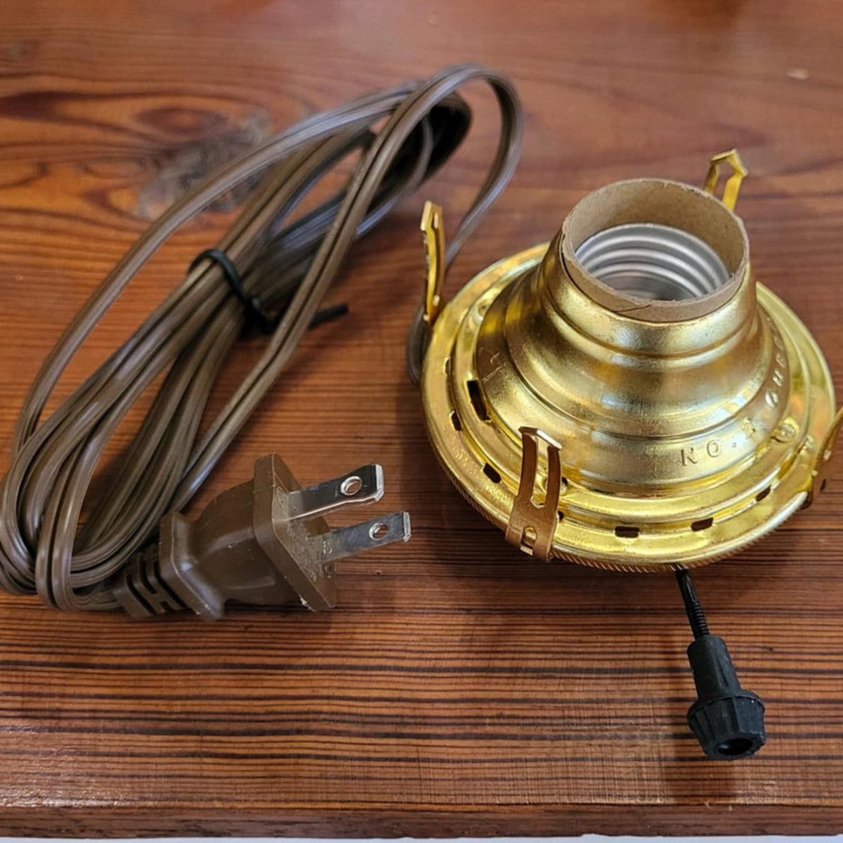 Queen Anne Electrified Burner for Oil Lamps - #2