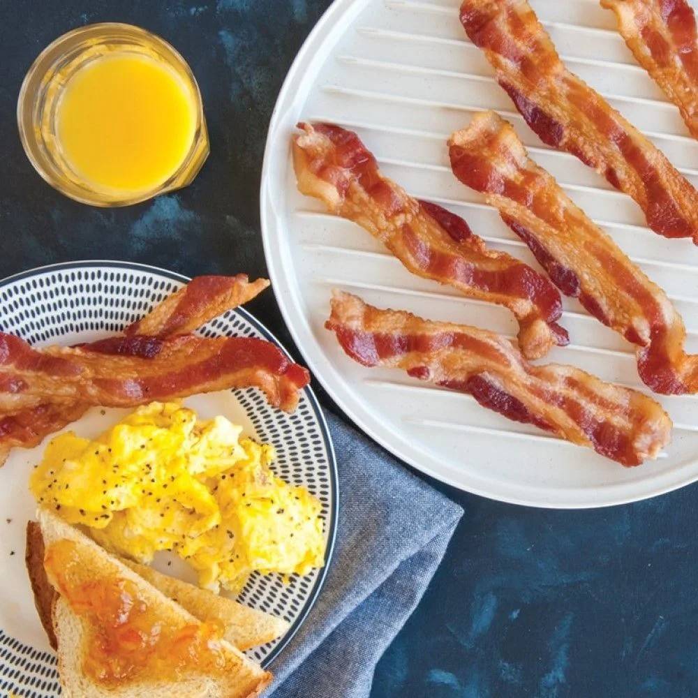 2-Sided Microwaveable Bacon/Meat Grill
