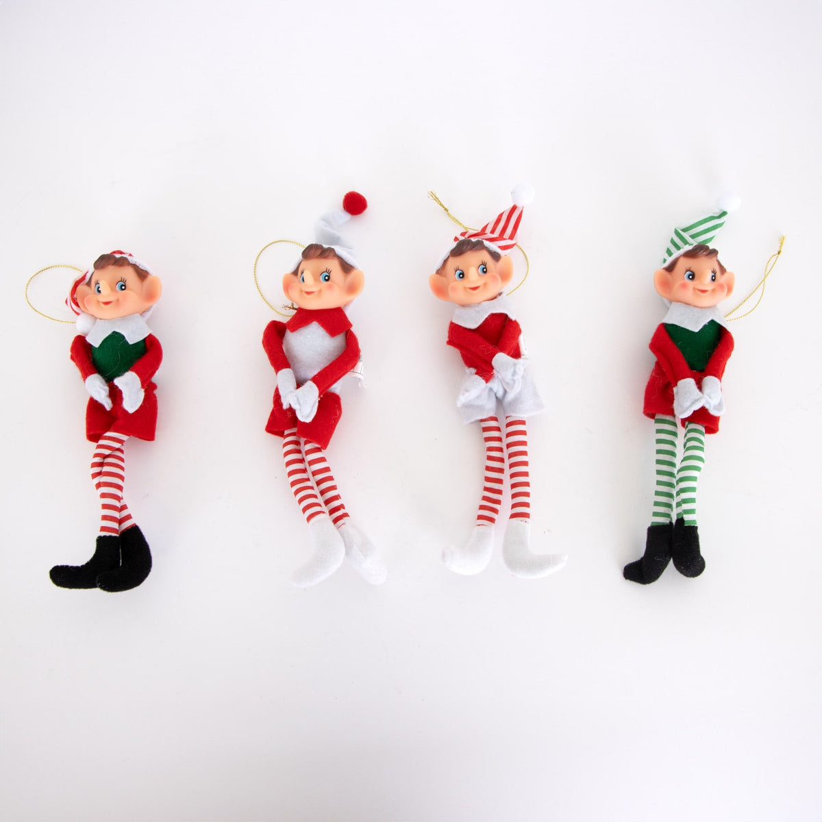 Retro Christmas Elf - Assorted (10")