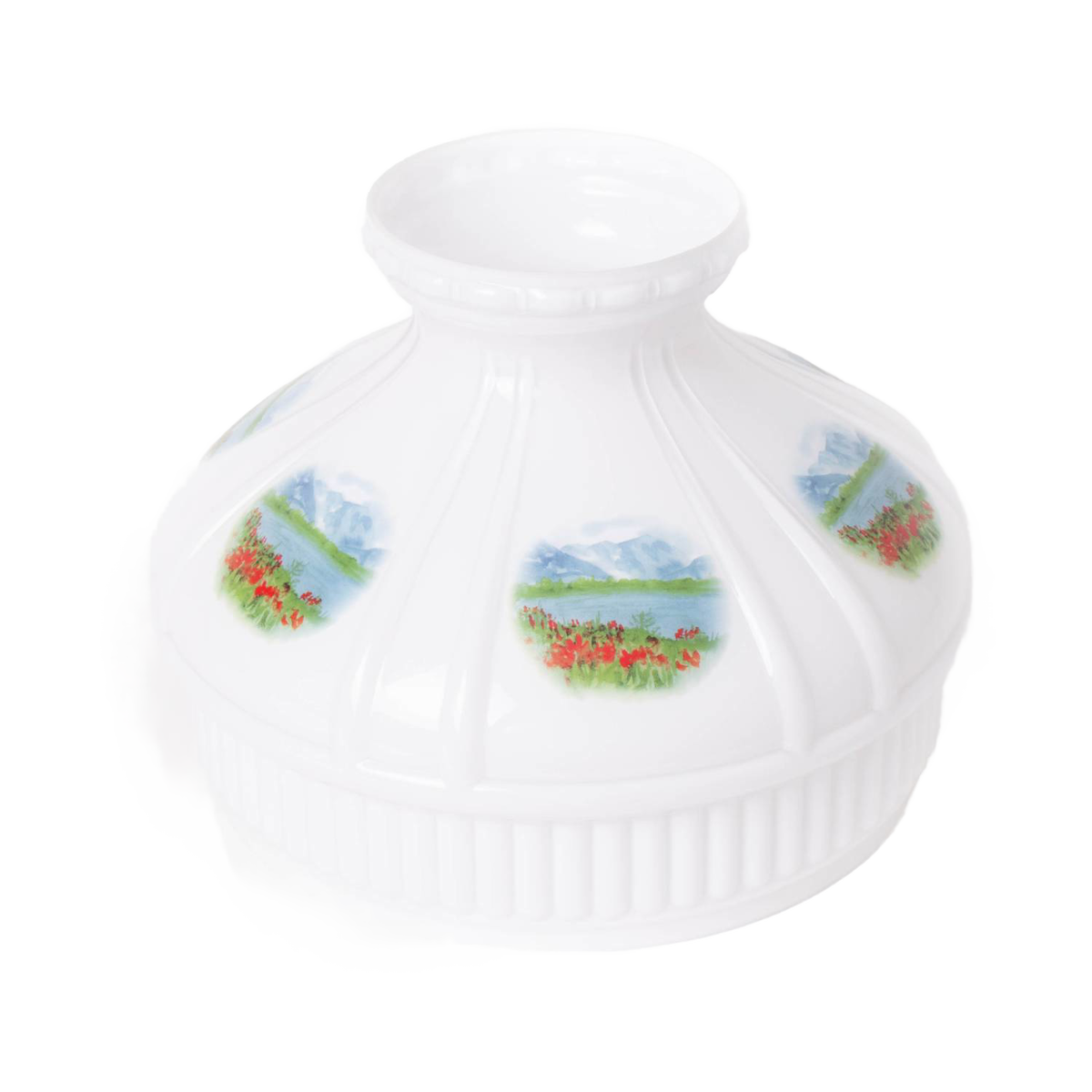 Aladdin Alpine Meadow Lamp Shade - Glass - 10"