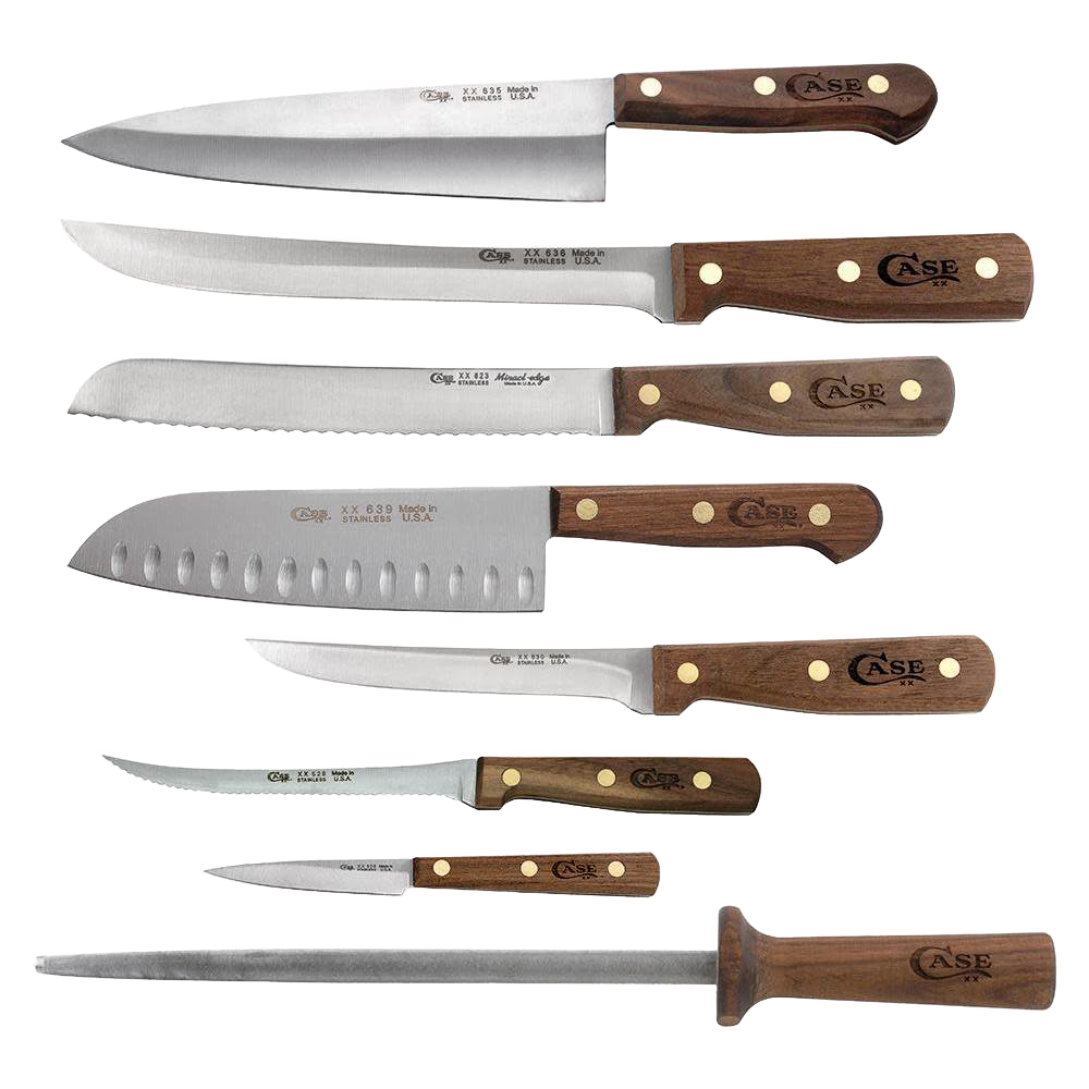 Case 9-Piece Kitchen Knife Set (USA Made)