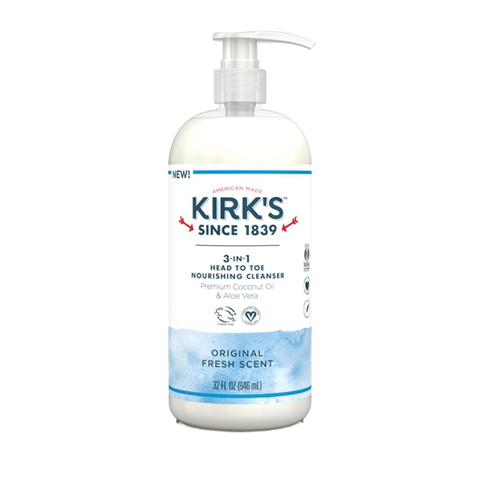 Kirk's 3-in-1 Head to Toe Nourishing Cleanser