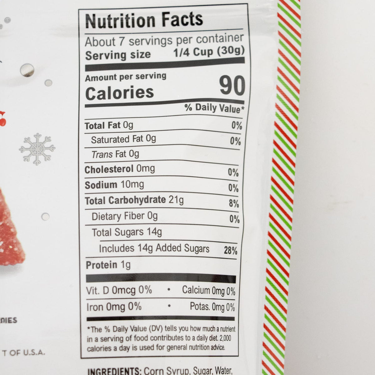 Christmas Gummies - Two 7-oz Bags