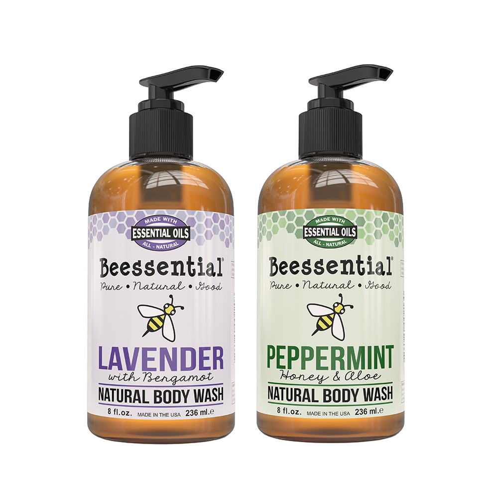 Beessential Natural Body Wash - 8 oz