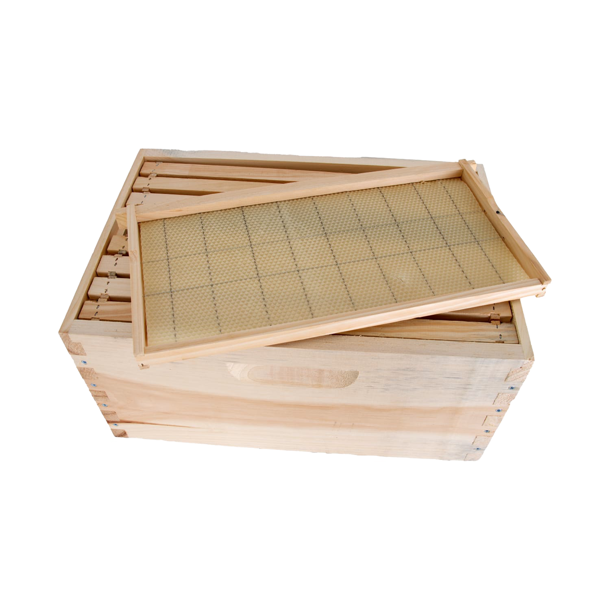 8-Frame Complete Combo Beehive Kit - Amish Made